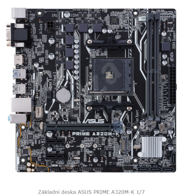 ZD ASUS PRIME A320M-K 1/7